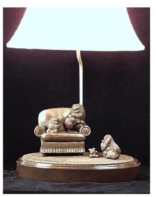 Pomeranian- Lamp