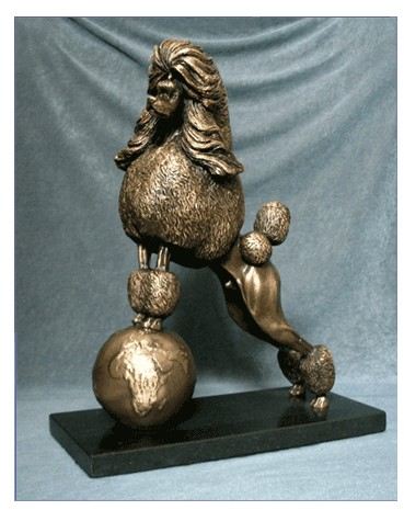 Poodle Standard - Quintessence Foundry Bronze