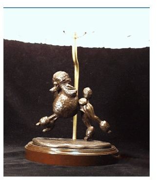 Poodle Standard - Lamp