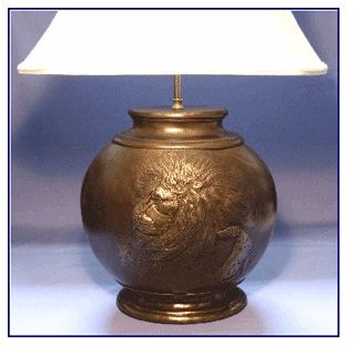 Rhodesian Ridgeback - Oval Lamp