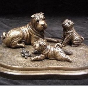 Chinese Shar Pei - Mom and Pups