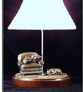 Am.Staffordshire Terrier -Comfort Zone Lamp