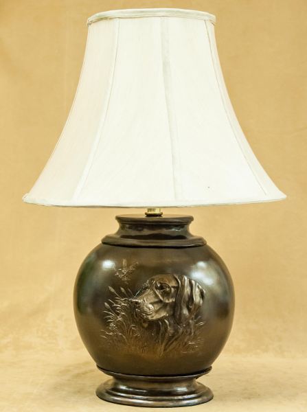 Weimaraner - Large Relief Lamp