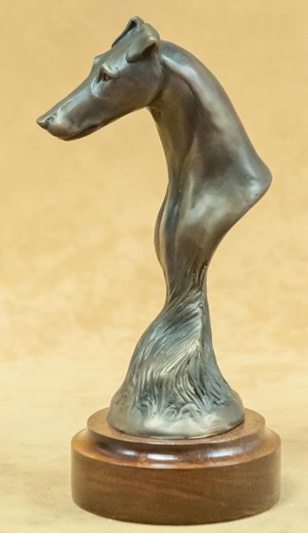 Fox Terrier Smooth - Foundry Bronze Bust