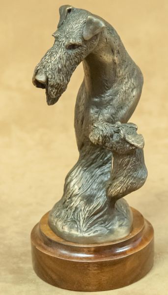 Airedale Terrier - Foundry Bronze Bust