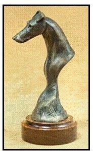 Fox Terrier Smooth - Foundry Bronze Bust