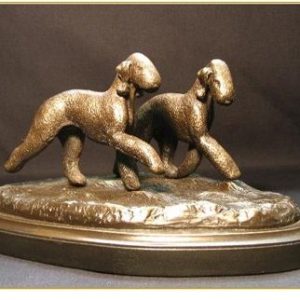 Bedlington Terrier - Small Pair Run/Play