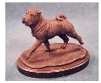 Chinese Shar Pei -Small Moving Dog